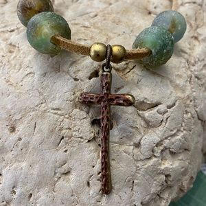 Necklace/earrings (Nice neutral colors for fall) SOLD